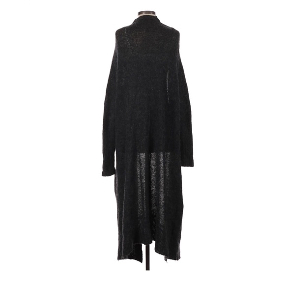Free People Black Knit Duster - Picture 3 of 6